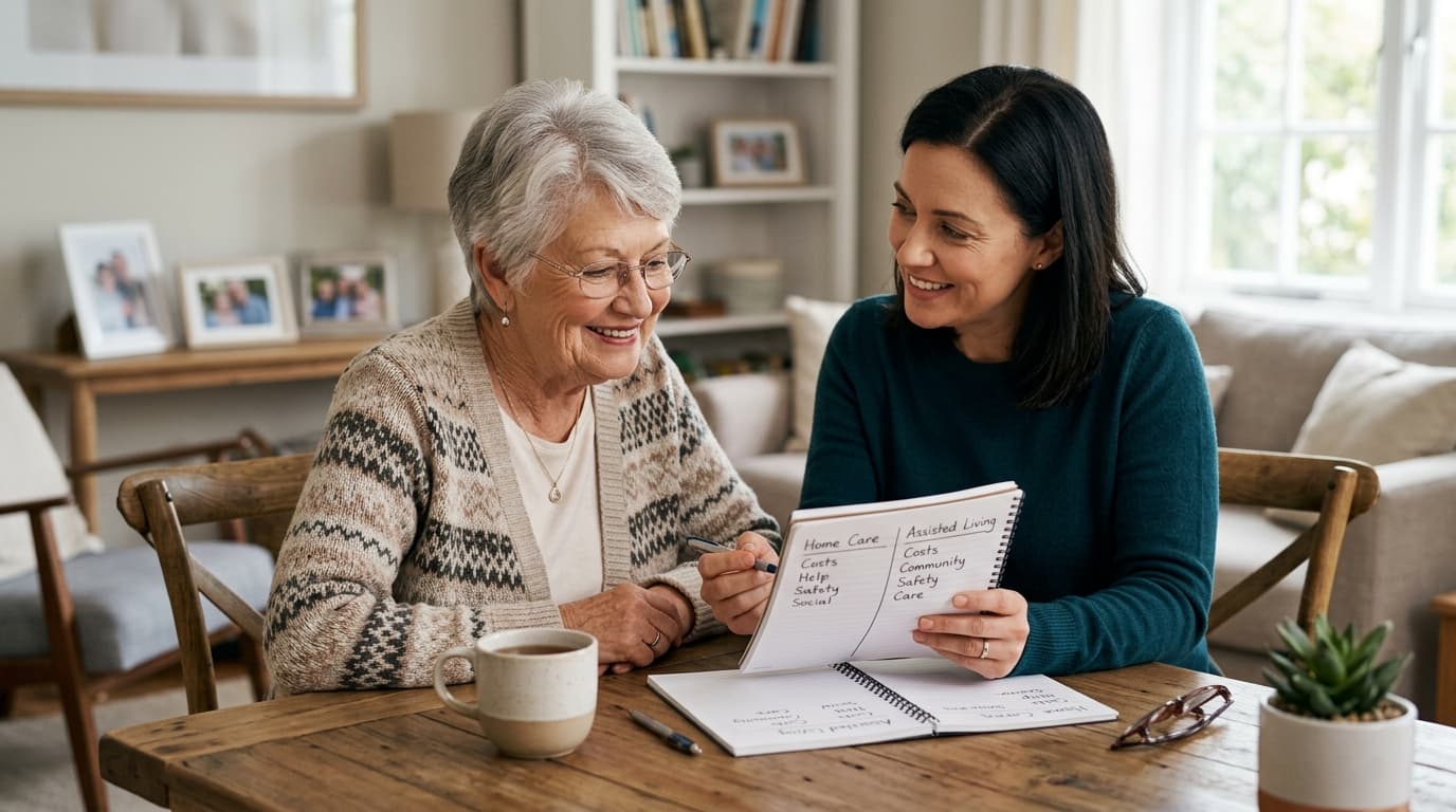 Home Care or Assisted Living: How to Actually Decide